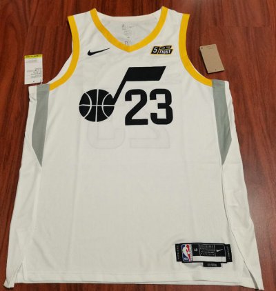 23 Markkanen Utah Jazz 2022-23 Association Edition White Jersey player version